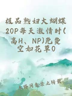 极品熟妇大蝴蝶20P每天激情时(高H、NP)免费