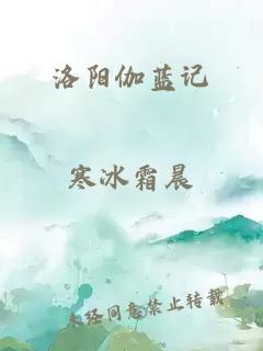 洛阳伽蓝记