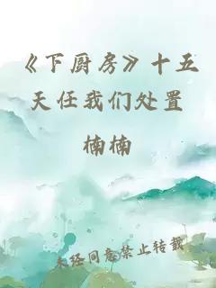 《下厨房》十五天任我们处置