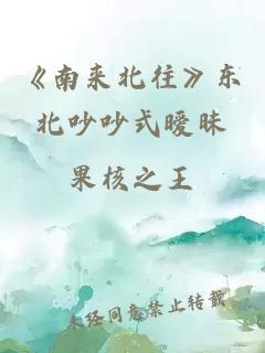 《南来北往》东北吵吵式暧昧