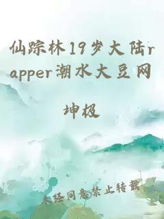 仙踪林19岁大陆rapper潮水大豆网