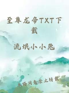 至尊龙帝TXT下载