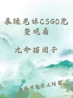 暴躁老妹CSGO免费观看