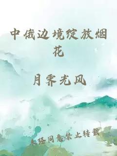 中俄边境绽放烟花