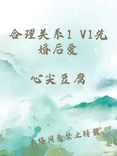 合理关系1 V1先婚后爱