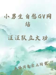 小男生自慰GV网站