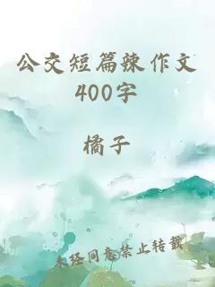 公交短篇辣作文400字