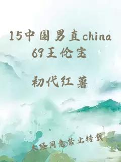 15中国男直china69王伦宝