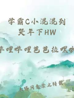 学霸C小混混到哭年下HW