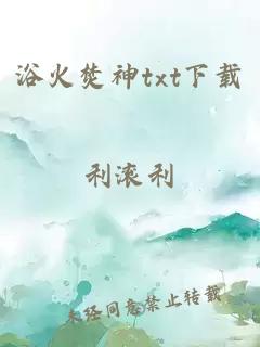 浴火焚神txt下载